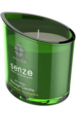 Swede Senze Massage Candle Lemon Pepper Eucalyptus 150ml