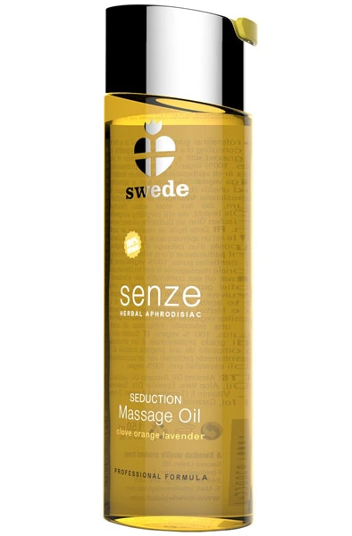 Swede Senze Seduction Massage Oil Clove Orange Lavender 150ml 3 Swede Senze Seduction Massage Oil Clove Orange Lavender 150ml