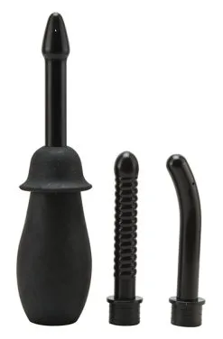 Seven Creations Anal Douche Kit Black