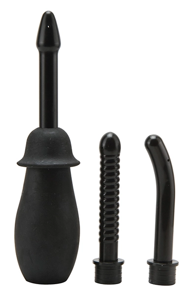 Seven Creations Anal Douche Kit Black 3 Seven Creations Anal Douche Kit Black