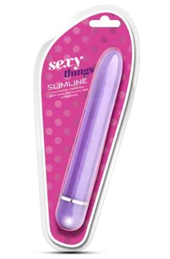 Blush Novelties Sexy Things Slimline Vibe Purple -Anal sexleketøy butikk p sexy things slimline vibe purple 2