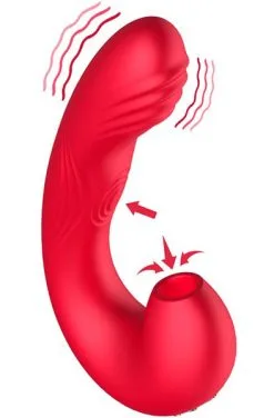 IntoYou Shiva Pulsation & Suction Silicone Vibrator