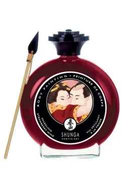 Shunga Erotic Art Bodypaint Champagne Strawberry 100ml