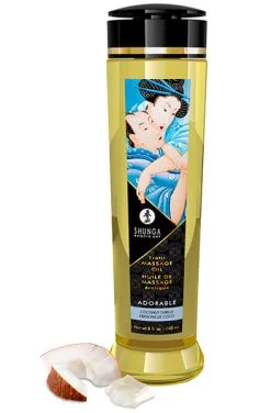 Shunga Erotic Art Shunga Massage Oil Adorable Coconut 240ml