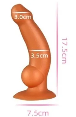 Theassgasm Silicone Dildo Stoopy S 17,5 Cm -Anal sexleketøy butikk p silicone dildo stoopy s 17 5 cm 2 143155