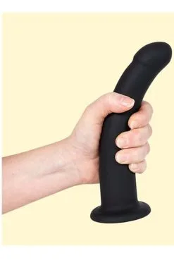 Sustainable Pleasure Silicone Semi Realistic Dildo Large 18,5 Cm -Anal sexleketøy butikk p silicone semi realistic dildo large 18 5 cm 3 133340