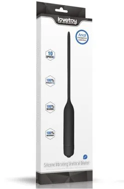 Lovetoy Silicone Vibrating Urethral Dilator -Anal sexleketøy butikk p silicone vibrating urethral dilator 3