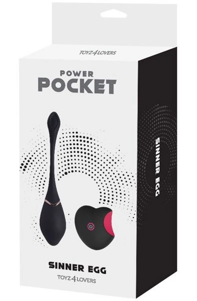 Toyz4lovers Sinner Egg Vibrating Egg 5 Toyz4lovers Sinner Egg Vibrating Egg - Bilde 3