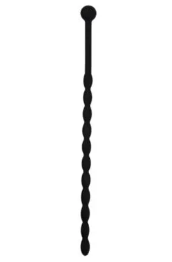 Sinner Gear Ribbed Silicone Dilator Black