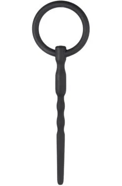 Sinner Gear Silicone Penis Plug With Pull Ring