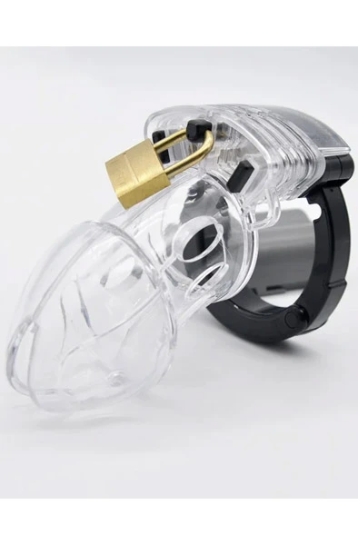 Slave4Master Edge Cock Cage Clear 3 Slave4Master Edge Cock Cage Clear