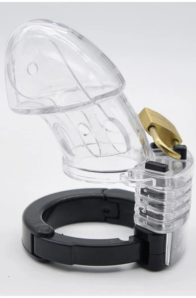 Slave4Master Edge Cock Cage Clear 4 Slave4Master Edge Cock Cage Clear - Bilde 2