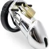 Cocklock Sliver Male Chastity Cage CB6000 Medium -Anal sexleketøy butikk p sliver male chastity cage cb6000 medium 121247