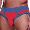 Envy Menswear Solid Envy Jock Red Blue -Anal sexleketøy butikk p solid envy jock red blue 222006