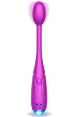 Action Spot Stimulator With Led Light Powerful Motor