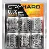 Blush Novelties Stay Hard Cock Sleeve Kit Clear -Anal sexleketøy butikk p stay hard cock sleeve kit clear