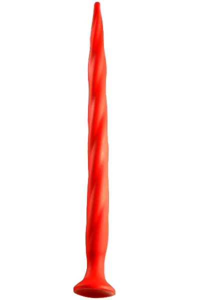 Stretch Worm Long Dildo Red 50cm 3 Stretch Worm Long Dildo Red 50cm