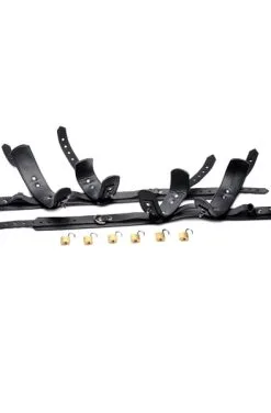 Strict Frog-Tie Restraint Bondage Harness With Locks