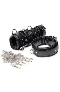 Strict Slave Bondage Shackle Set -Anal sexleketøy butikk p strict slave bondage shackle set 3