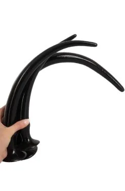 You2Toys Super Long Flexible Butt Plug Set Black 9 You2Toys Super Long Flexible Butt Plug Set Black -Anal sexleketøy butikk p super long flexible butt plug set black productimage 3