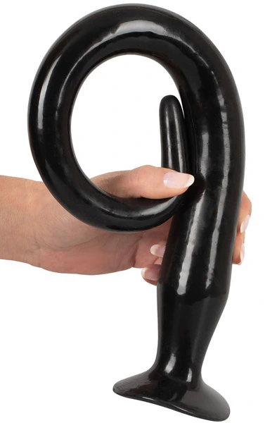 You2Toys Super Long Flexible Butt Plug Set Black 6 You2Toys Super Long Flexible Butt Plug Set Black - Bilde 4