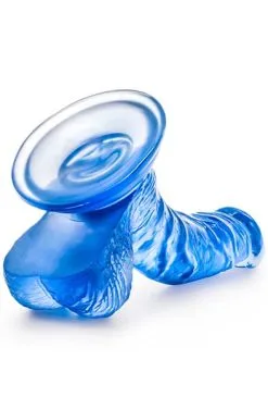 Sustainable Pleasure Sweet N Hard Dildo Blue 16,5 Cm -Anal sexleketøy butikk p sweet n hard dildo blue 16 5 cm 2 164741