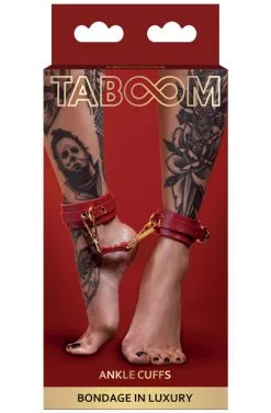 Taboom Ankle Cuffs -Anal sexleketøy butikk p taboom ankle cuffs 3 163301