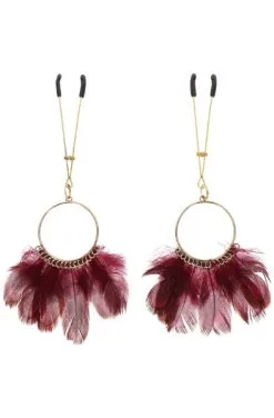 Taboom Tweezers With Feathers