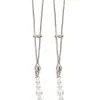 Taboom Tweezers With Pearls Silver -Anal sexleketøy butikk p taboom tweezers with pearls silver 151729