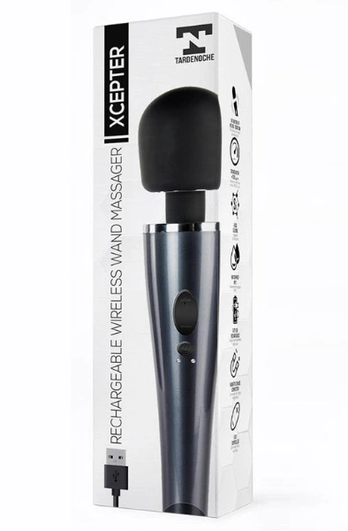 Tardenoche Xcepter Wand Massager USB Rechargable 4 Tardenoche Xcepter Wand Massager USB Rechargable - Bilde 2
