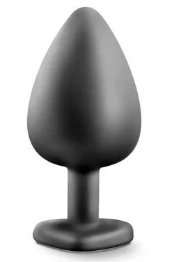 Blush Novelties Temptasia Bling Plug Large Black -Anal sexleketøy butikk p temptasia bling plug large black 2