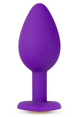 Blush Novelties Temptasia Bling Plug Purple Small