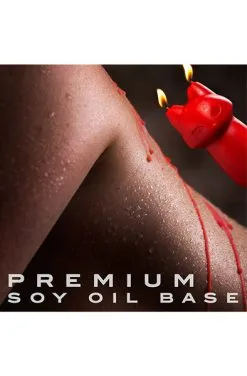 Blush Novelties Temptasia Fox Drip Candle Red -Anal sexleketøy butikk p temptasia fox drip candle red 2