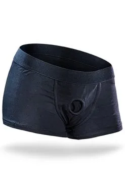 Blush Novelties Temptasia Harness Briefs Medium Black