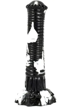 Fantasycolors Tork Dildo Black-White 29 Cm -Anal sexleketøy butikk p tork dildo black white 29 cm 2 164502