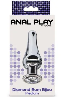 ToyJoy Diamond Bum Bijou Medium -Anal sexleketøy butikk p toyjoy diamond bum bijou medium 3 180402