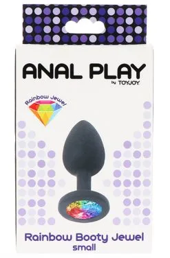 ToyJoy Rainbow Booty Jewel Small -Anal sexleketøy butikk p toyjoy rainbow booty jewel small 3