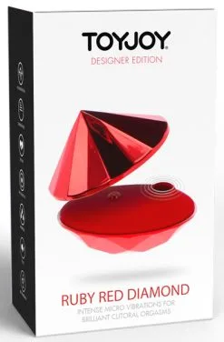 ToyJoy Ruby Red Diamond -Anal sexleketøy butikk p toyjoy ruby red diamond 3 210514