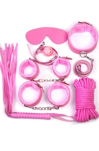 TOYZ4LOVERS Bondage Kit Pink 4 TOYZ4LOVERS Bondage Kit Pink - Bilde 2