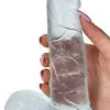 TOYZ4LOVERS Jelly Dildo Real Rapture Clear 17cm -Anal sexleketøy butikk p toyz4lovers jelly dildo real rapture clear 17cm 232218