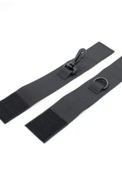 TOYZ4LOVERS Nylon Cuffs Black -Anal sexleketøy butikk p toyz4lovers nylon cuffs black 2