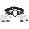TOYZ4LOVERS Ring Gag And Nipples Clamps 1 TOYZ4LOVERS Ring Gag And Nipples Clamps -Anal sexleketøy butikk p toyz4lovers ring gag and nipples clamps 1