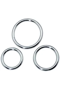 TOYZ4LOVERS Timeless Metal Rings 3 Pcs