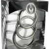 Master Series Trine Steel Ring Collection -Anal sexleketøy butikk p trine steel ring collection productimage 1 211551
