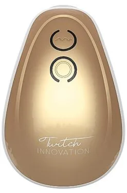 Shots Twitch Hands-free Suction & Vibration Toy Gold -Anal sexleketøy butikk p twitch hands free suction vibration toy gold 3