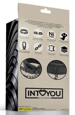 IntoYou Vegan Collar & Hand Cuffs Set 9 IntoYou Vegan Collar & Hand Cuffs Set -Anal sexleketøy butikk p vegan collar hand cuffs set 4 1