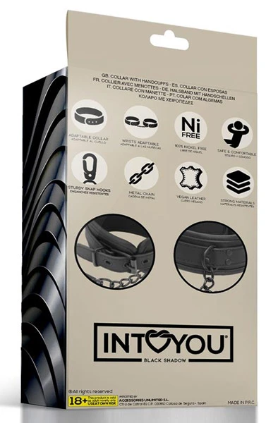 IntoYou Vegan Collar & Hand Cuffs Set 6 IntoYou Vegan Collar & Hand Cuffs Set - Bilde 4