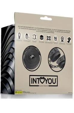 IntoYou Vegan Cuffs & Restraint Set -Anal sexleketøy butikk p vegan cuffs restraints set 4