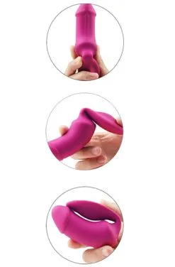 Dream Toys Vibes Of Love Remote Duo Pleaser -Anal sexleketøy butikk p vibes of love remote duo pleaser 3 1