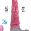 Pink Alien Vibrant Monster Dildo Viby Elephy 24,5 Cm -Anal sexleketøy butikk p vibrant monster dildo viby elephy 22 cm 200659 1